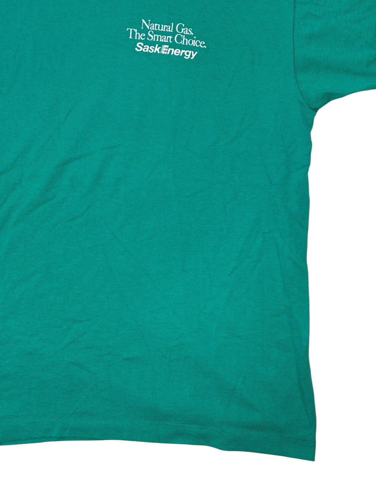 Vintage Big Print Green Gas Top Size XL