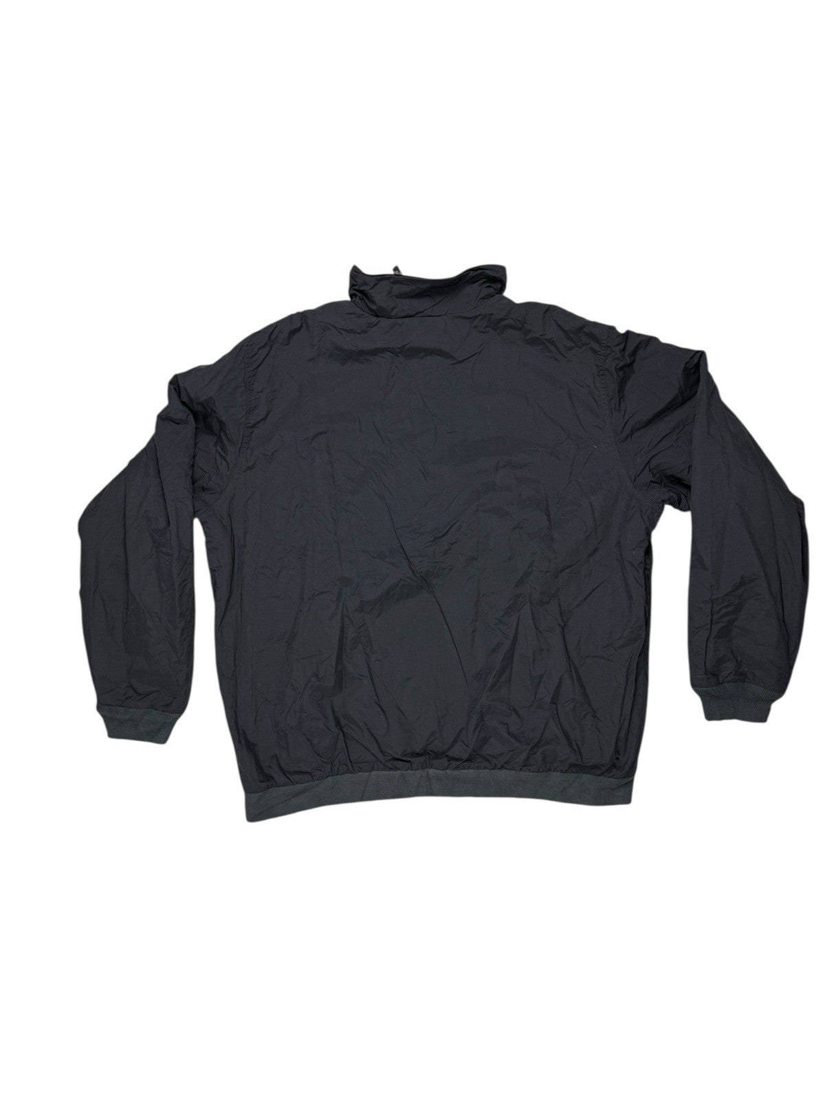 LL Bean Black Zip Fleece Lined Jacket 2XL Tall