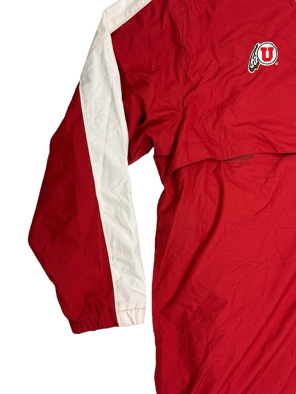 Nike Utah Utes Red Zip Long Parka Jacket 2XL