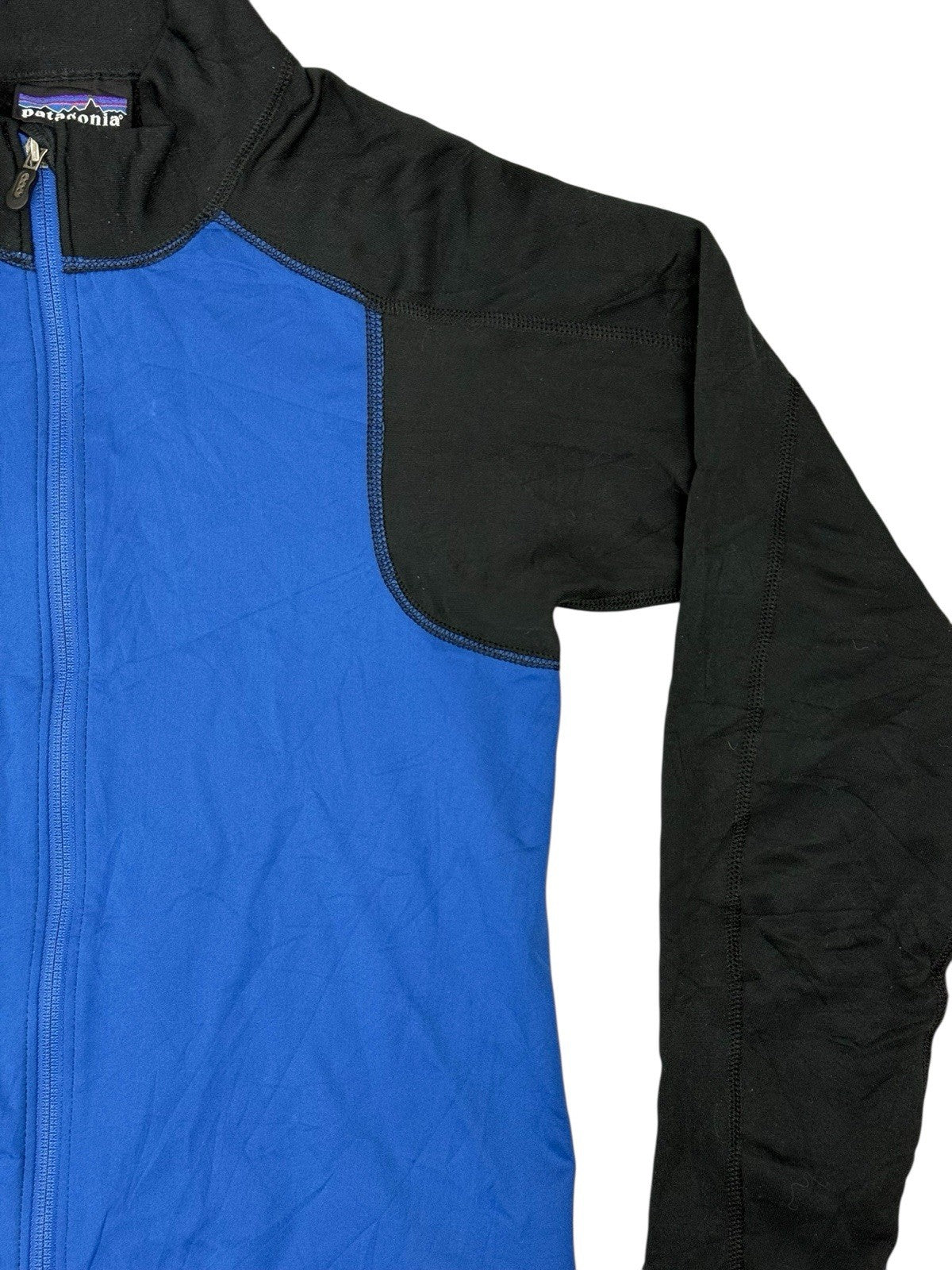Patagonia Blue Stretch Wind Shield Zip Jacket Small