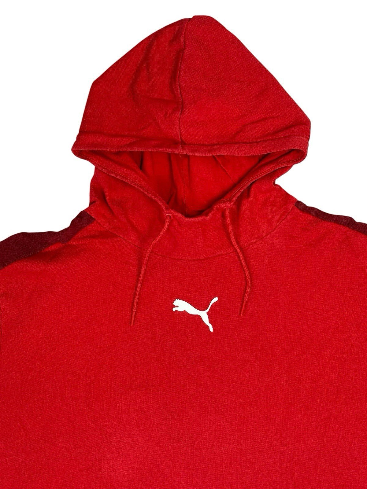 Puma Red Pullover Printed Logo Hoodie 2XL