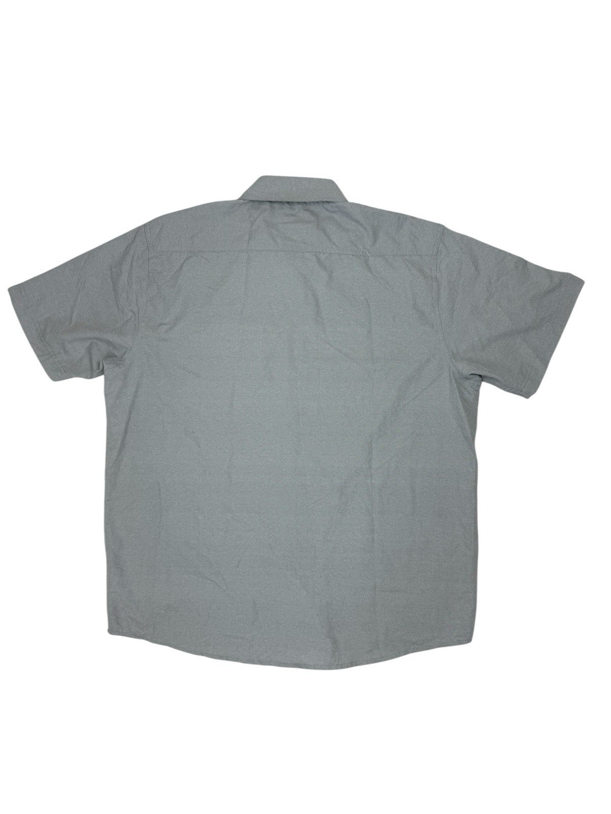 Wrangler Outdoor Grey Regular Fit Short Sleeve Collared Shirt XL