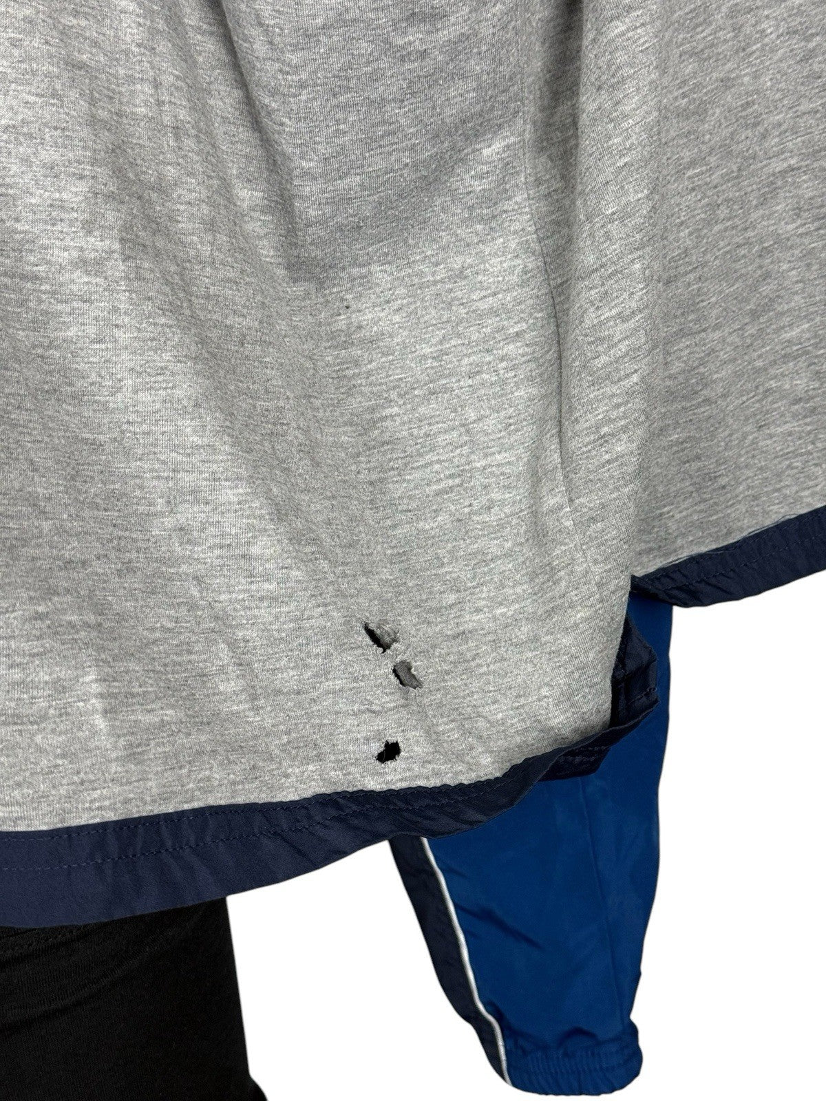 Reebok Vintage Blue Zip Track Jacket 2XL