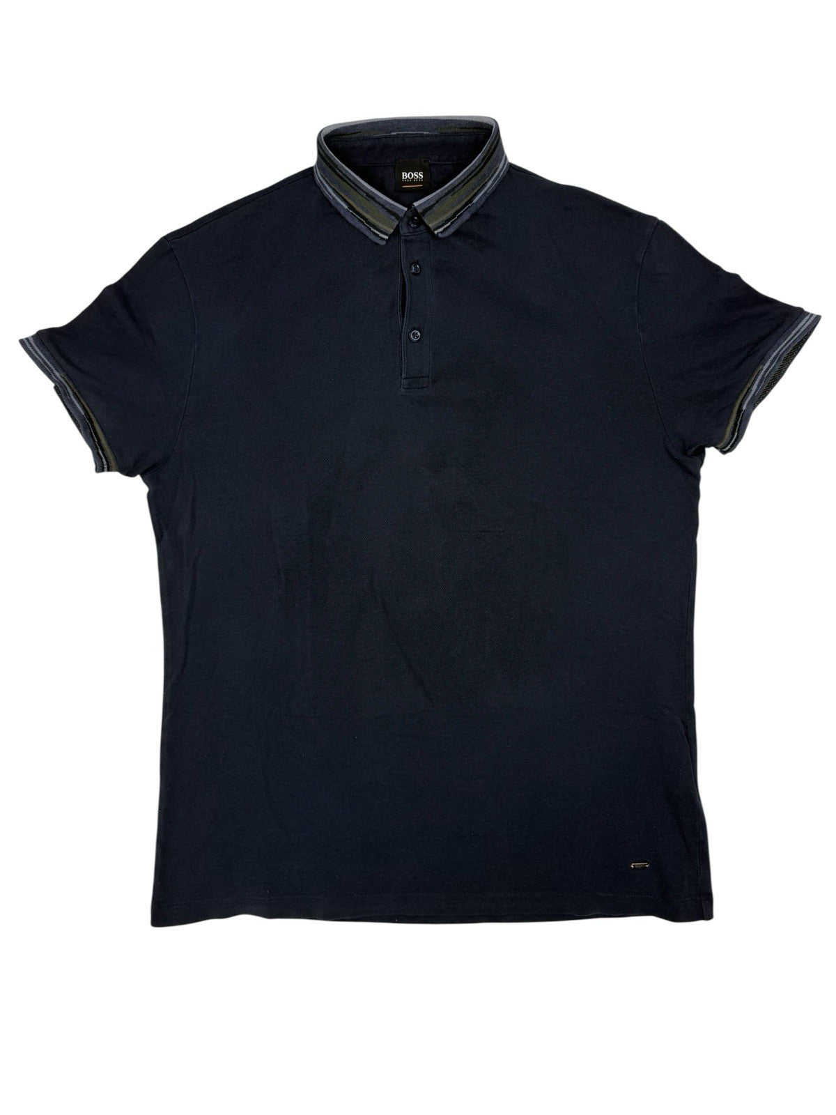 Hugo Boss Blue Polo Top Small