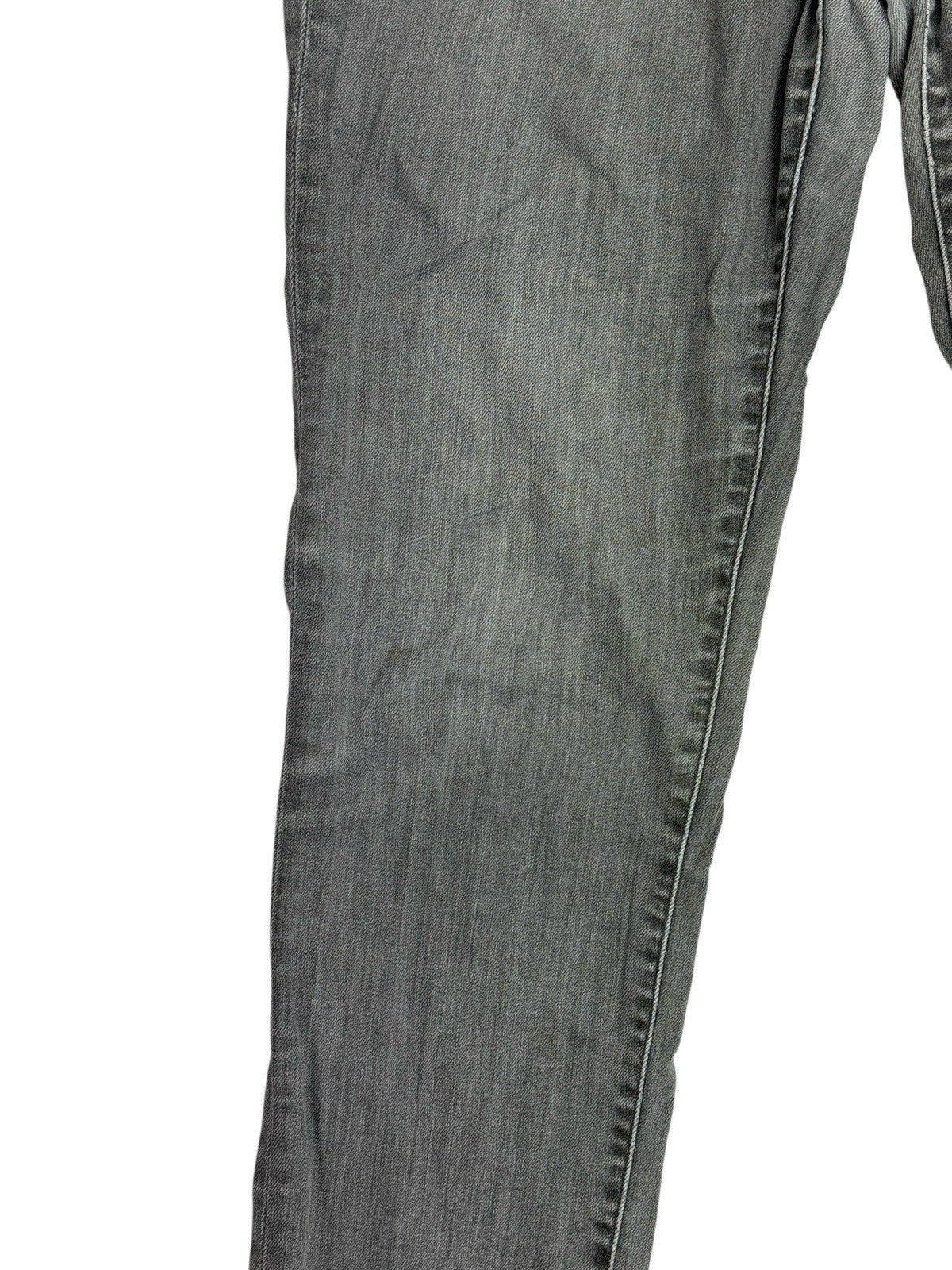 Levi's Grey 721 High Rise Skinny Denim Jeans 30W 35L