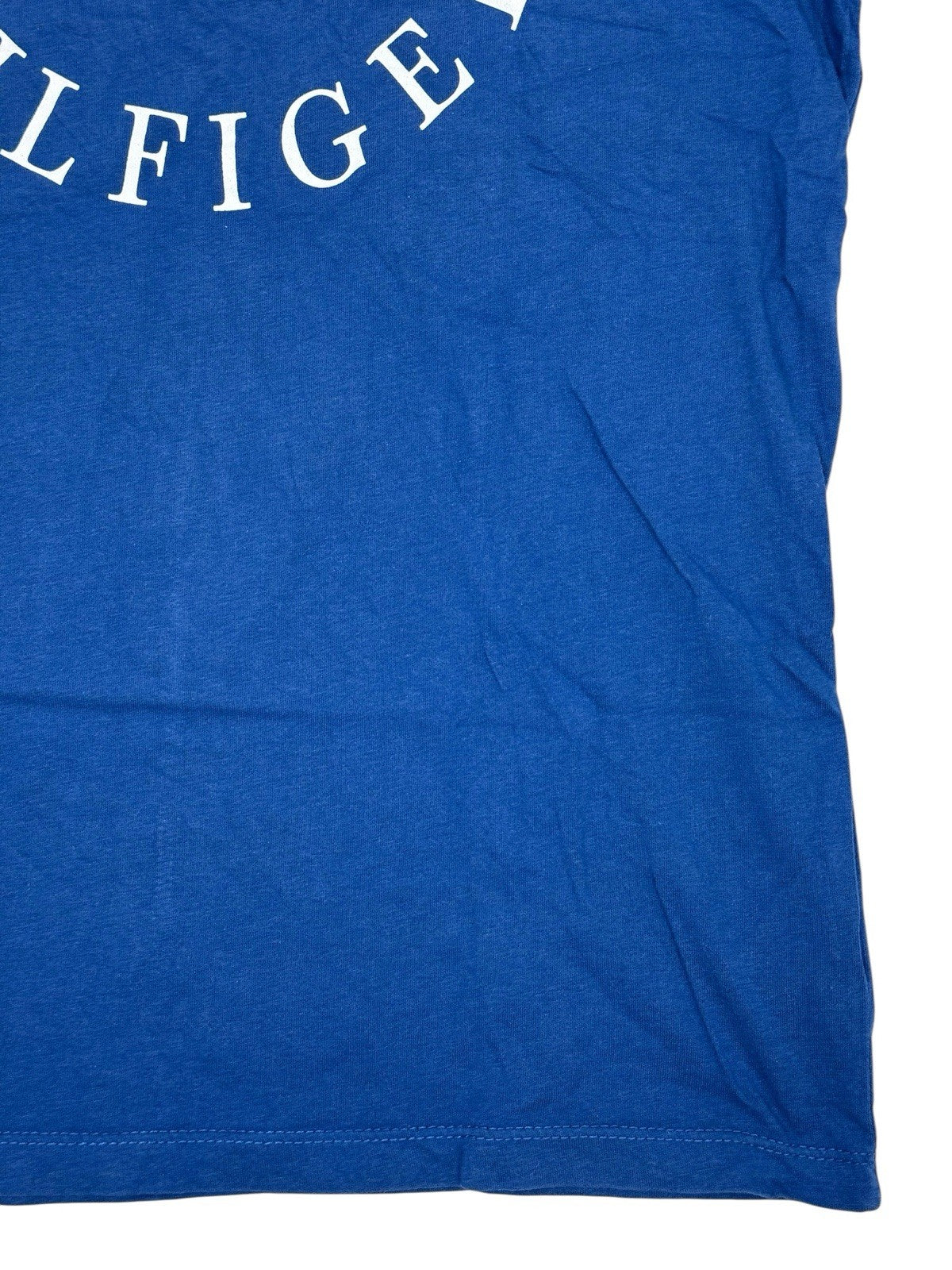 Tommy Hilfiger Blue Cotton Printed Top Youth Large (Age 14)