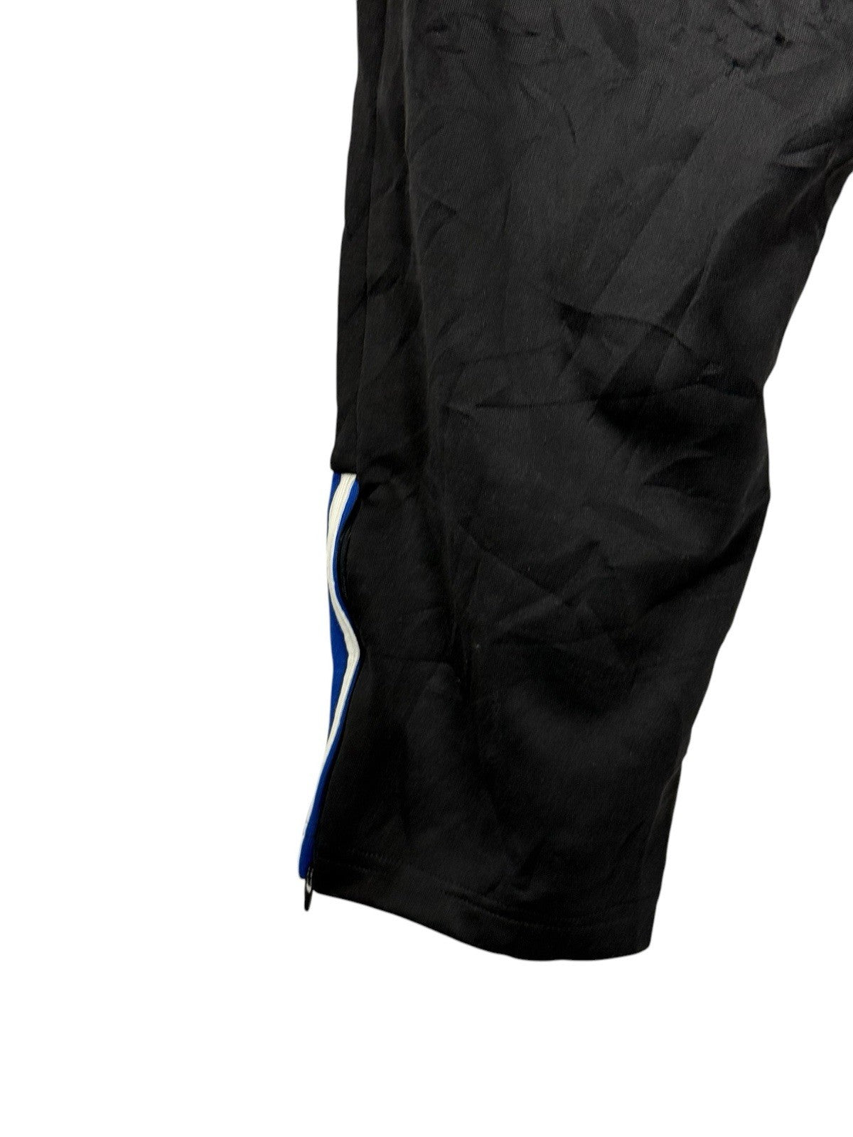 Adidas Vintage Black Polyester Track Trousers 44/46