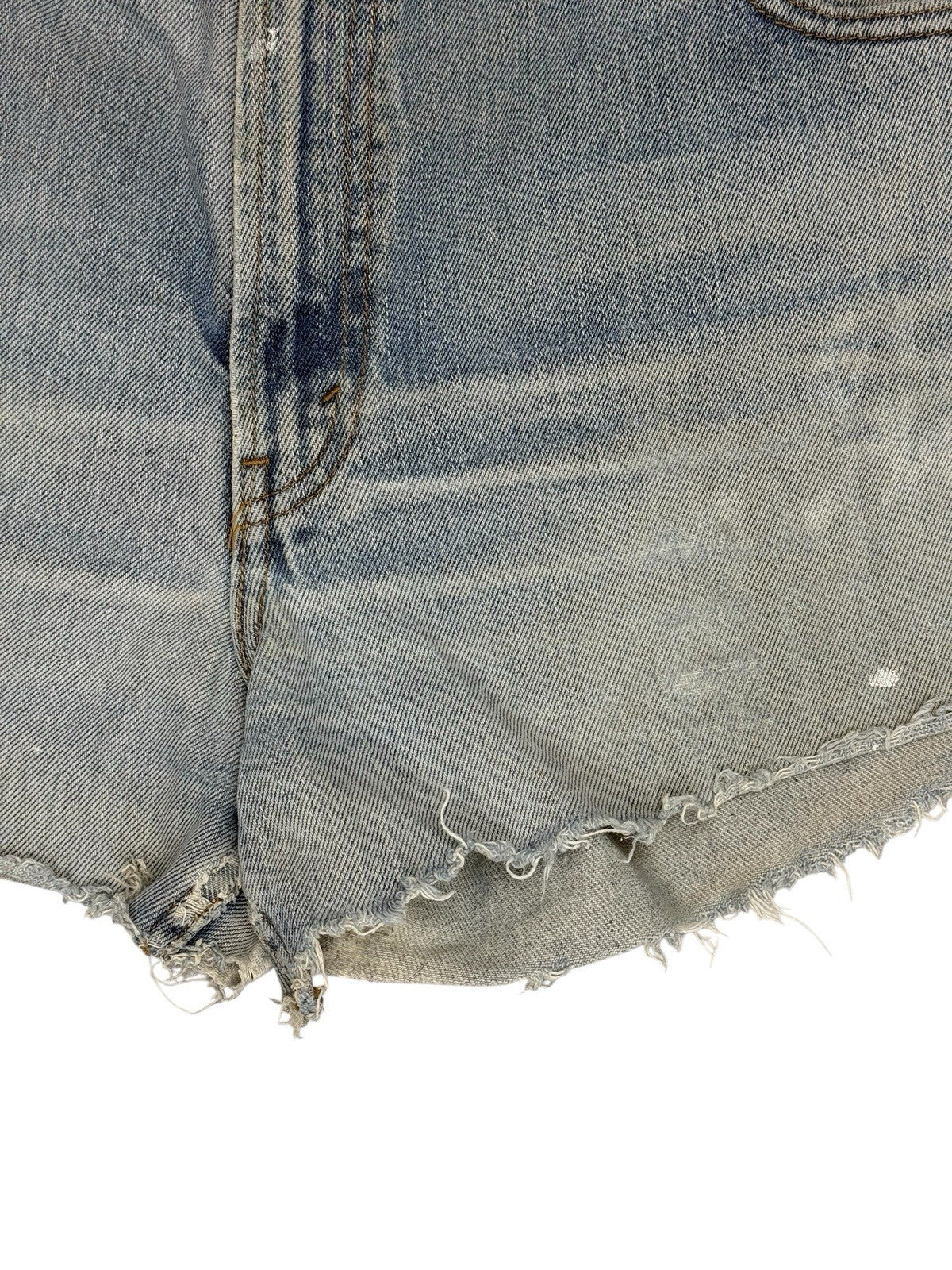 Levi's Blue Cut-Off Shorts 32W