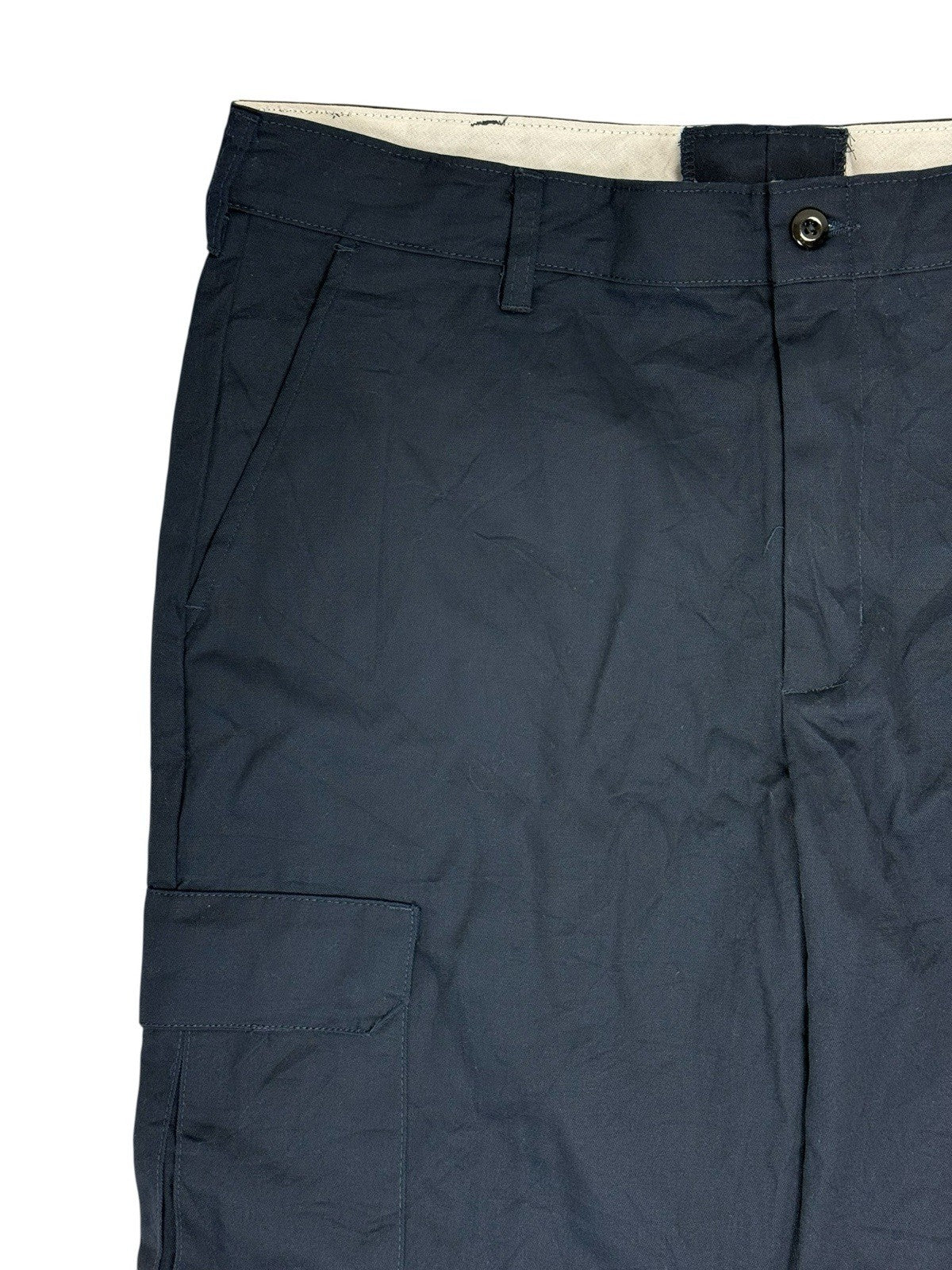 Red Kap Retro Blue Cargo Work Trousers 38W 30L