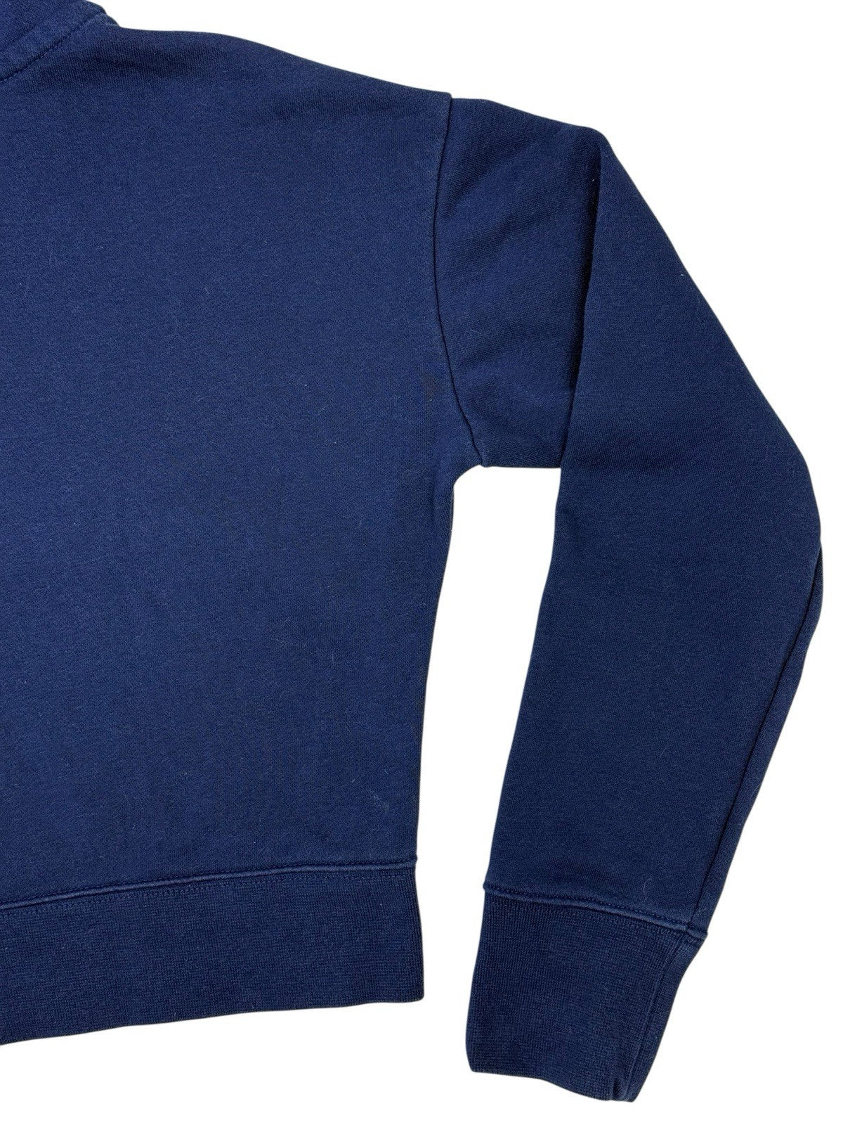 Nike Blue Cropped Printed Hoodie Youth XL