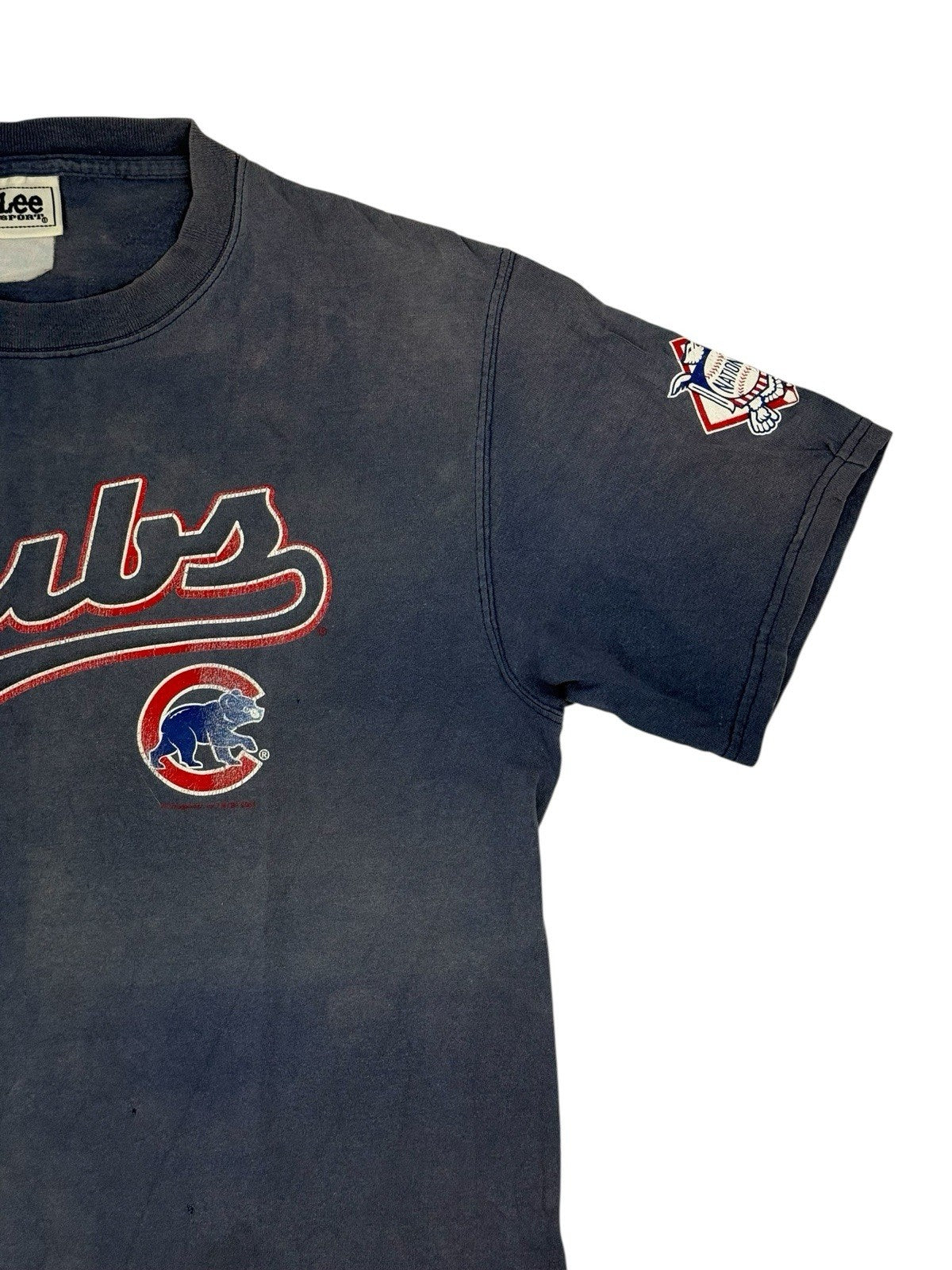 Vintage Lee Chicago Cubs Distressed Top Large