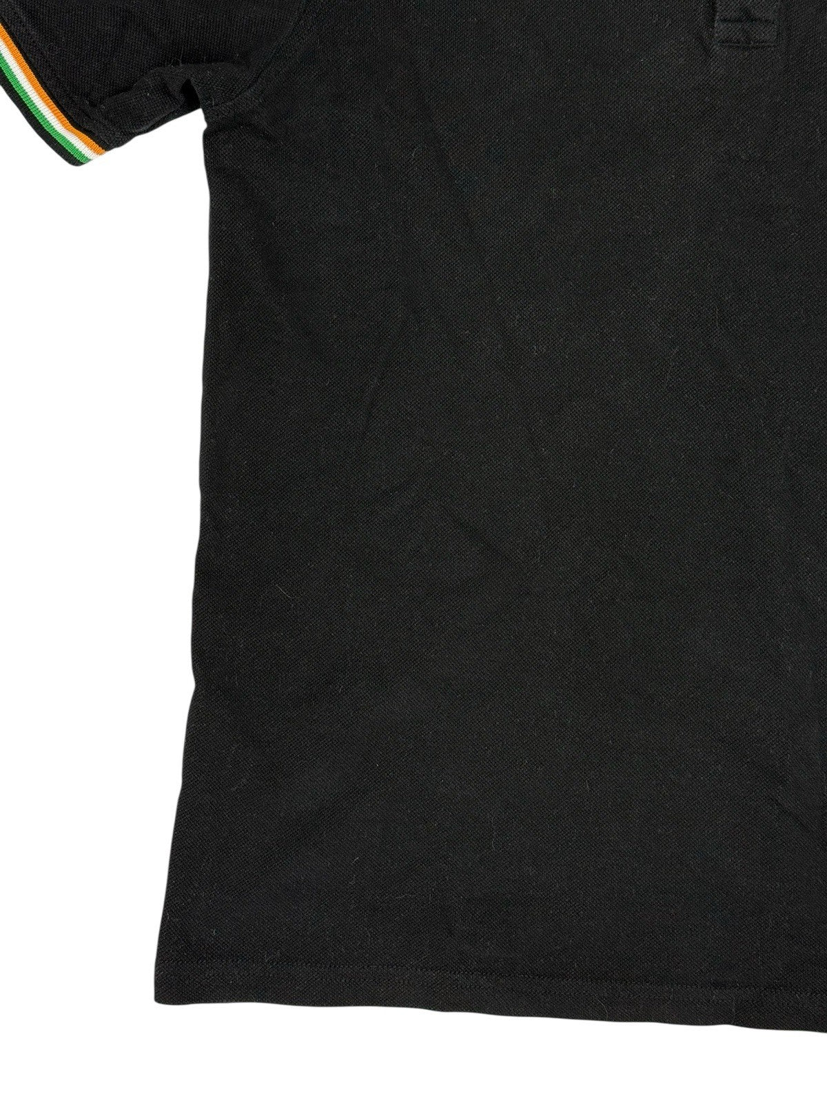 Celtic Football Club Black Cotton Polo Top Medium