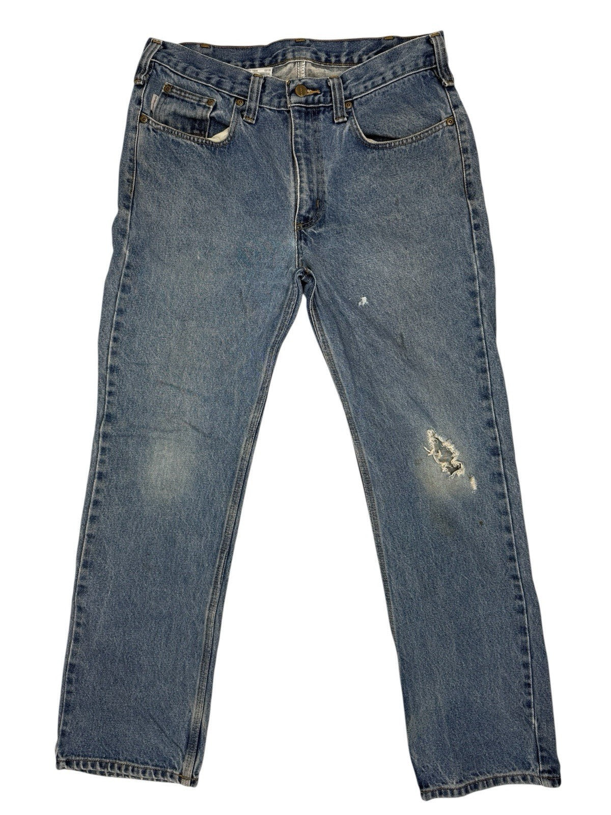Carhartt Blue Denim Jeans 34W 30L