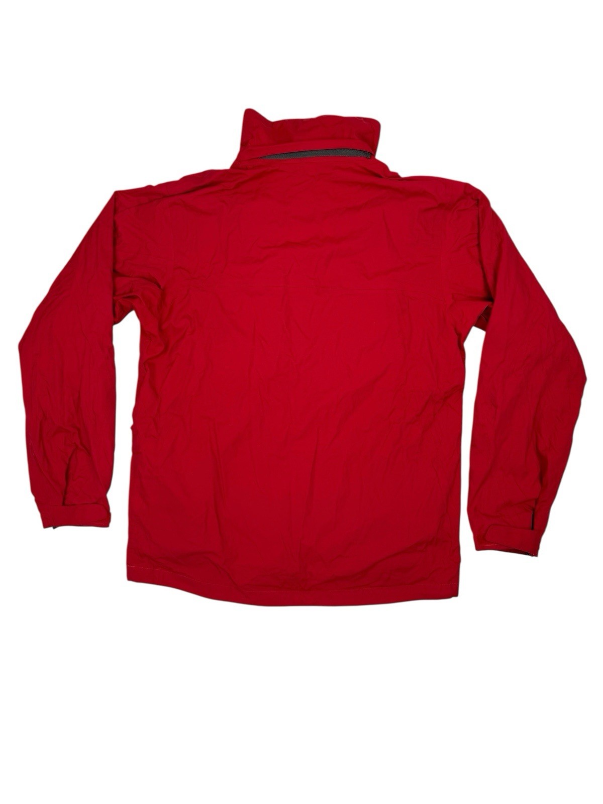 Columbia Red Omni-Tech Zip Rain Jacket Medium
