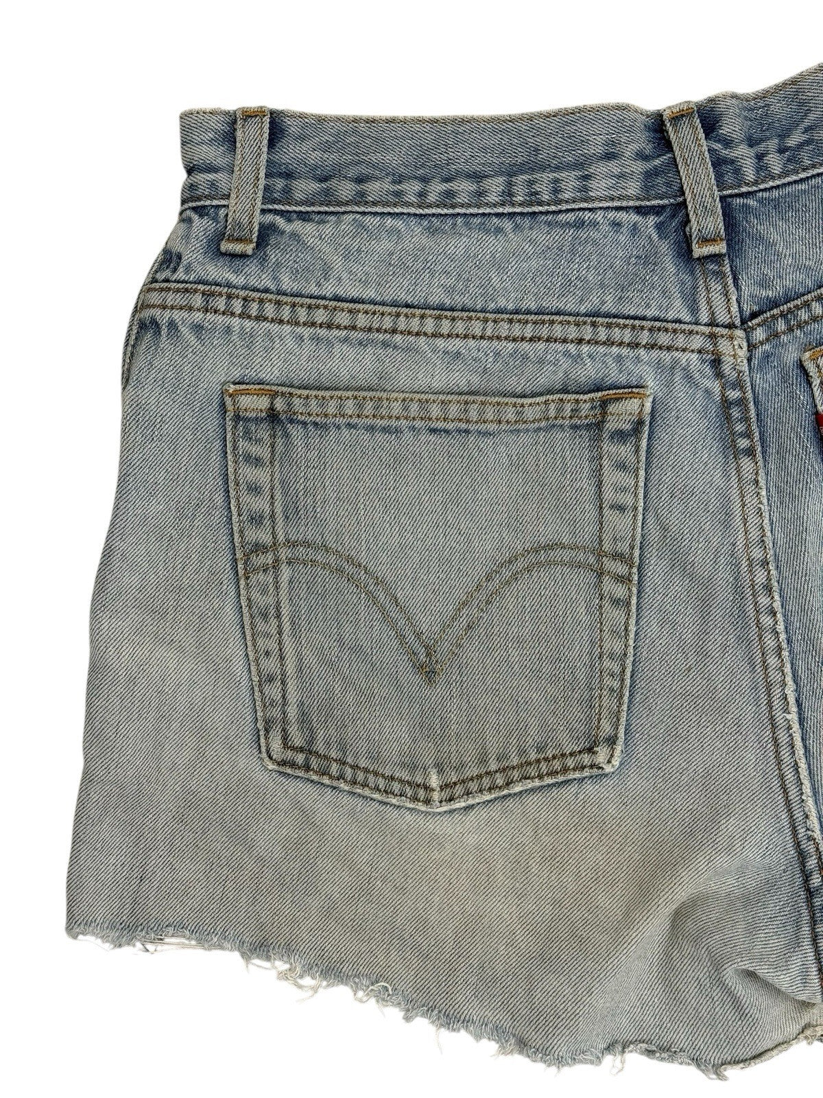 Levi's Blue Cut-Off Shorts 32W