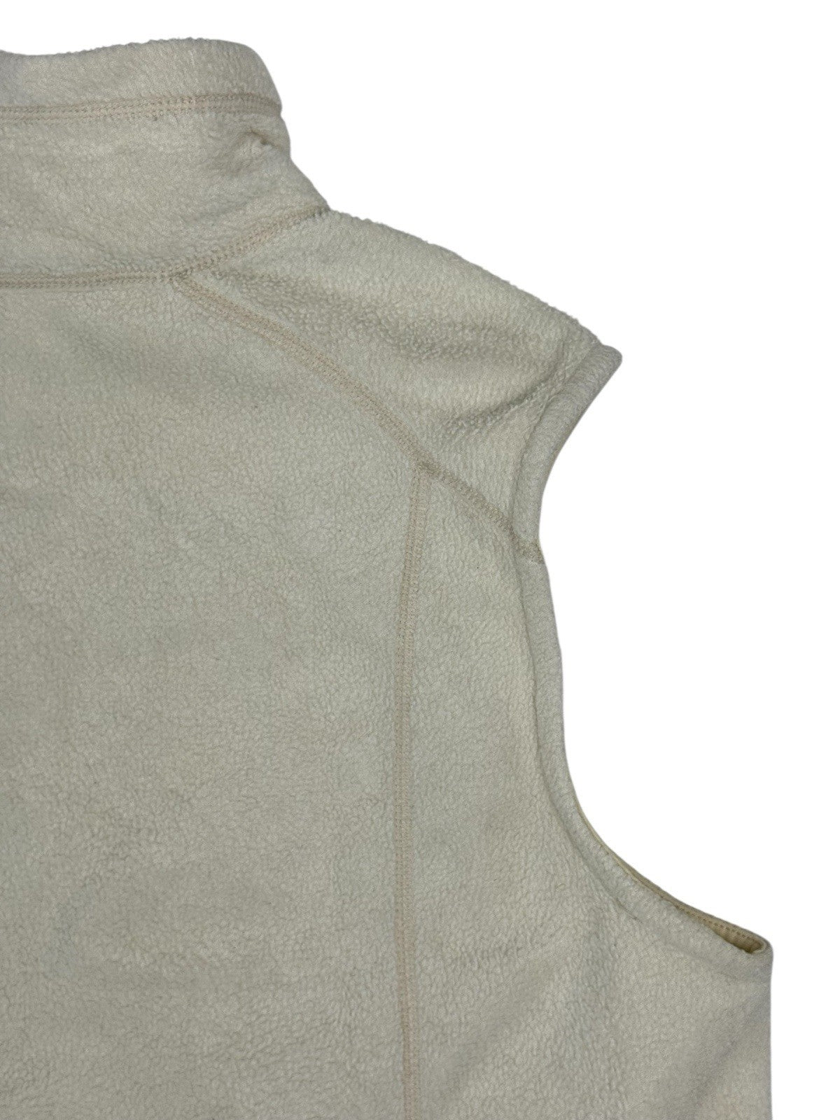 Patagonia Cream White Synchilla Gillet Bodywarmer Medium