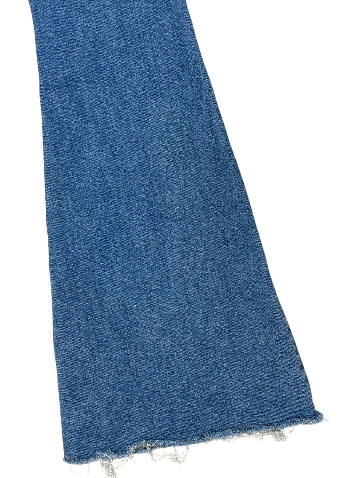Hollister Blue High-Rise Flare Patchwork Jeans 26W 31L