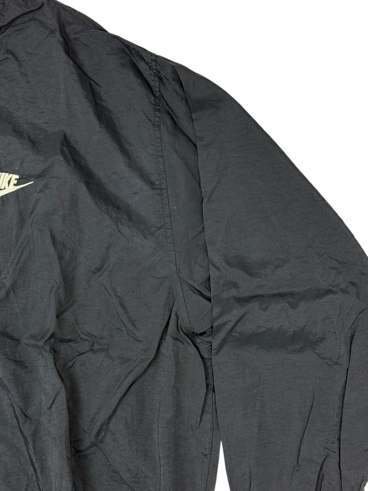 Nike Retro Black Nylon Jumper 2XL