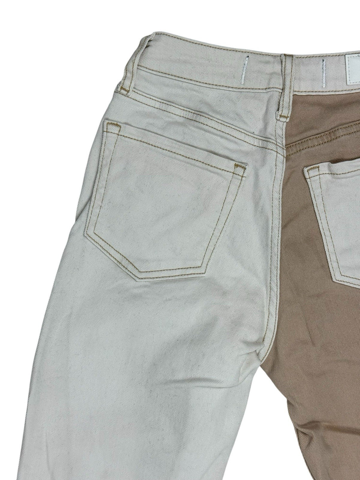 Hollister Two-Tone Ultra High Rise Mom Jeans 23W 27L