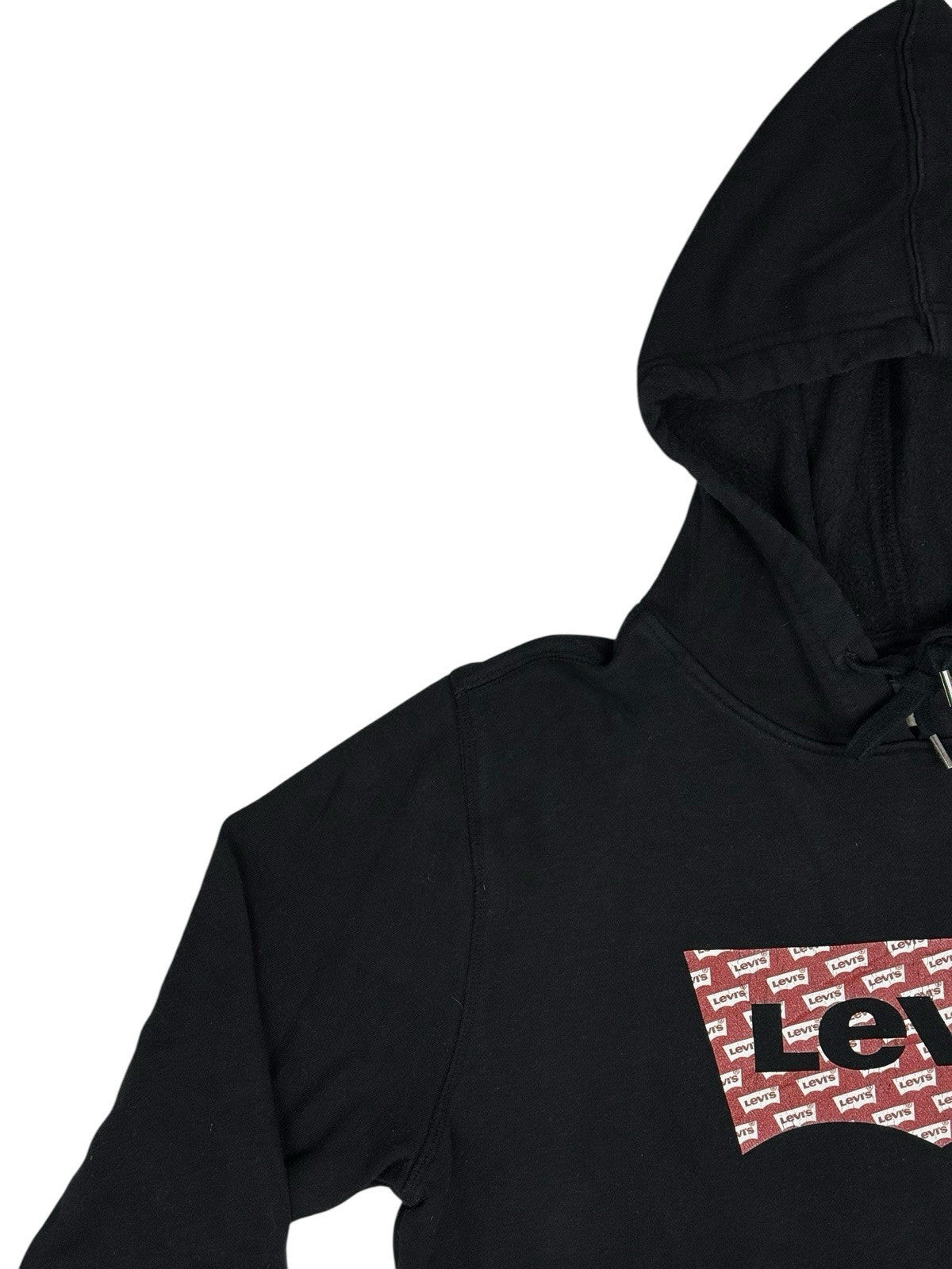 Levi's Black Batwing Print Hoodie Small