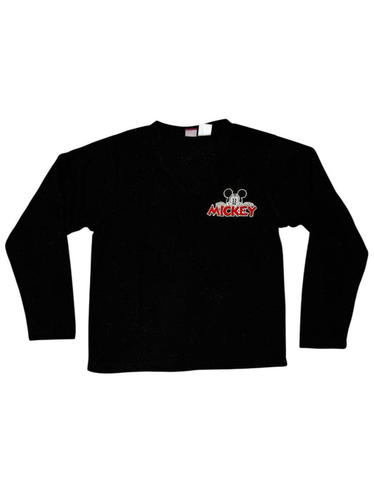 Disney Black Fleece Mickey Jumper Medium