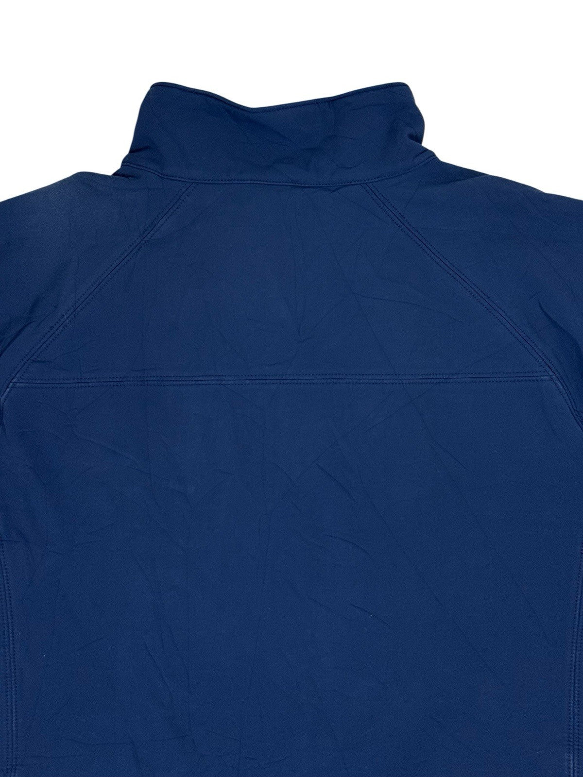 LL Bean Blue Softshell Fleece Lined Jacket XL