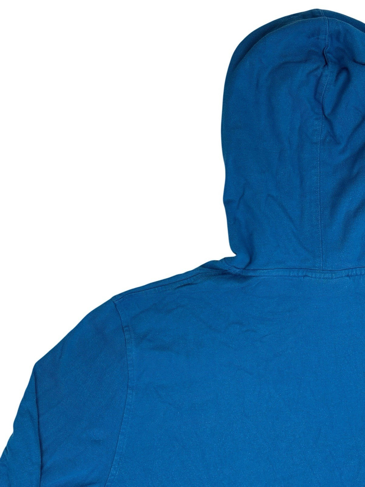 Champion Blue Printed Hoodie Large