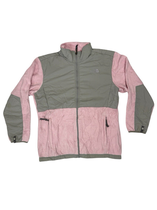 The North Face Fleece Pink Girls XL Denali Full-Zip Hiking Jacket