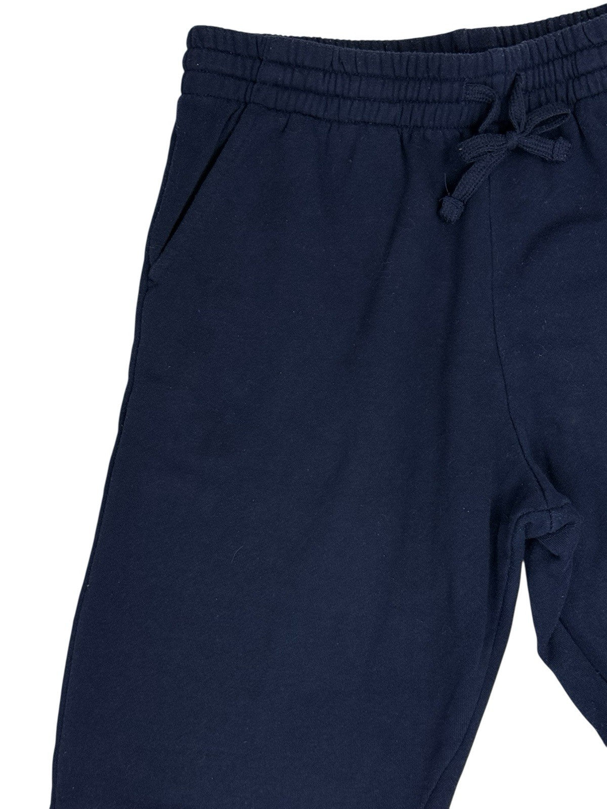 Fila Blue Cotton Blend Embroidered Tracksuit Bottom Youth Large (Age 14)
