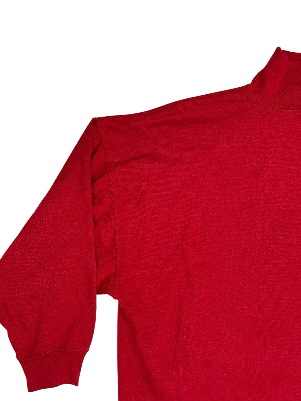 Internationale Express Red 90s Turtleneck Jumper XL