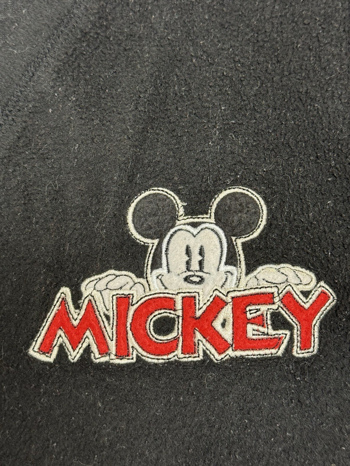 Disney Black Fleece Mickey Jumper Medium