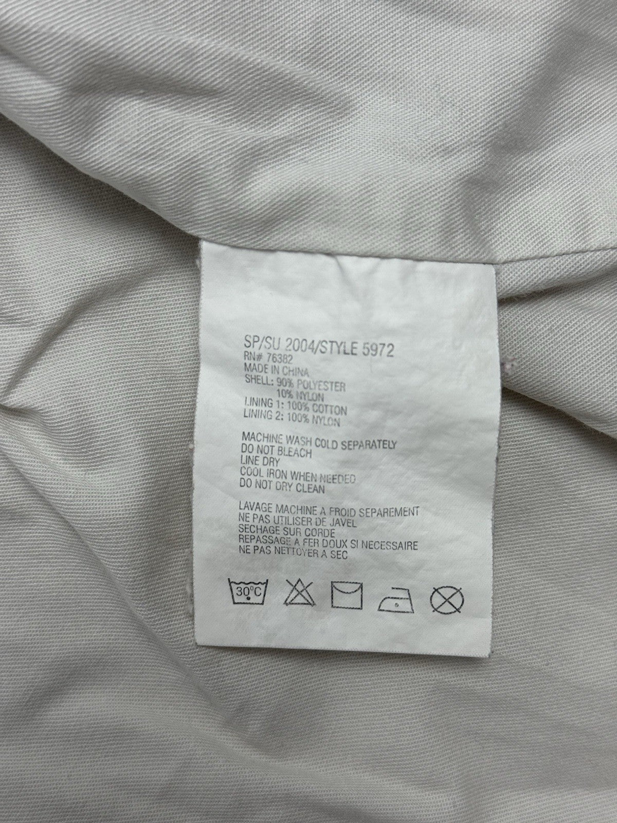 Timberland Vintage Grey Weathergear Zipped Collared Jacket Small