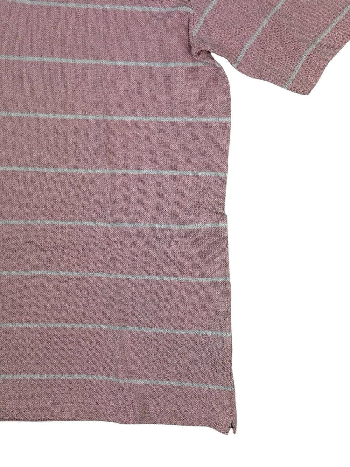 Polo Ralph Lauren Retro Pink Striped Golf Polo Medium