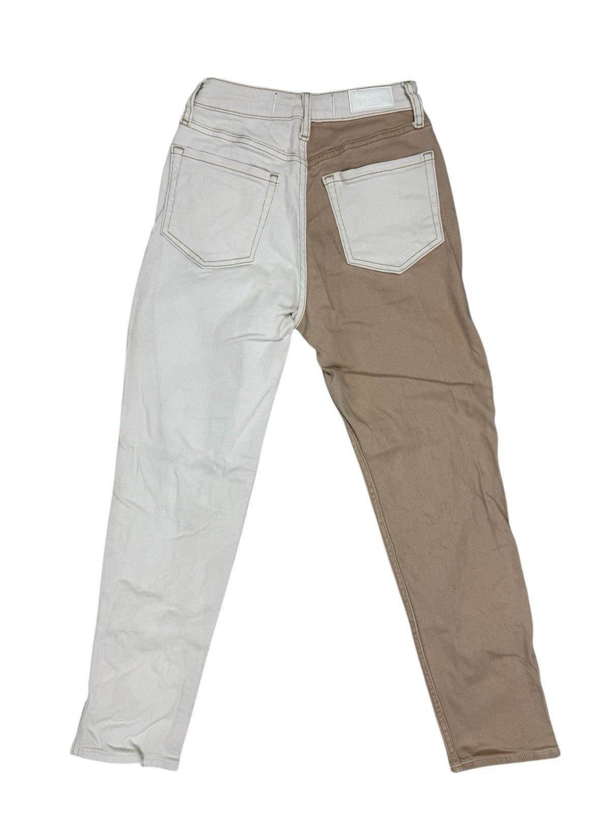 Hollister Two-Tone Ultra High Rise Mom Jeans 23W 27L