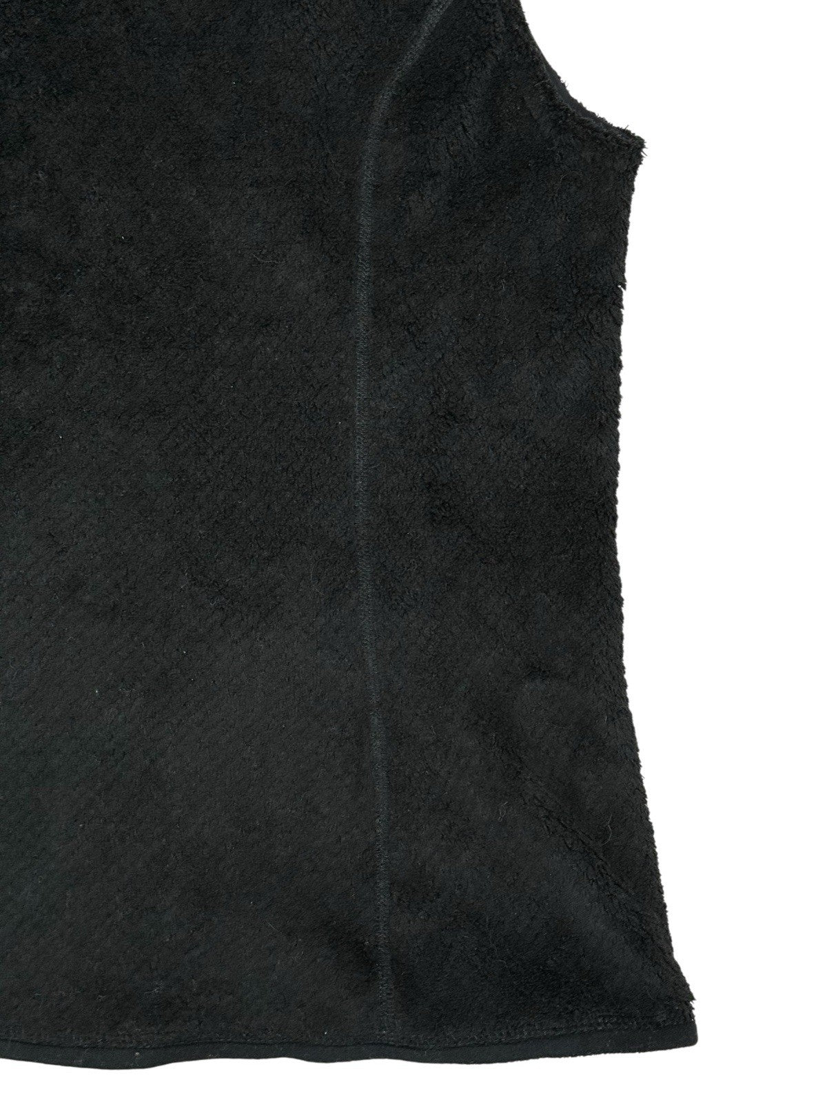 Patagonia Black Micro Pile Retool Fleece Gillet Bodywarmer Medium