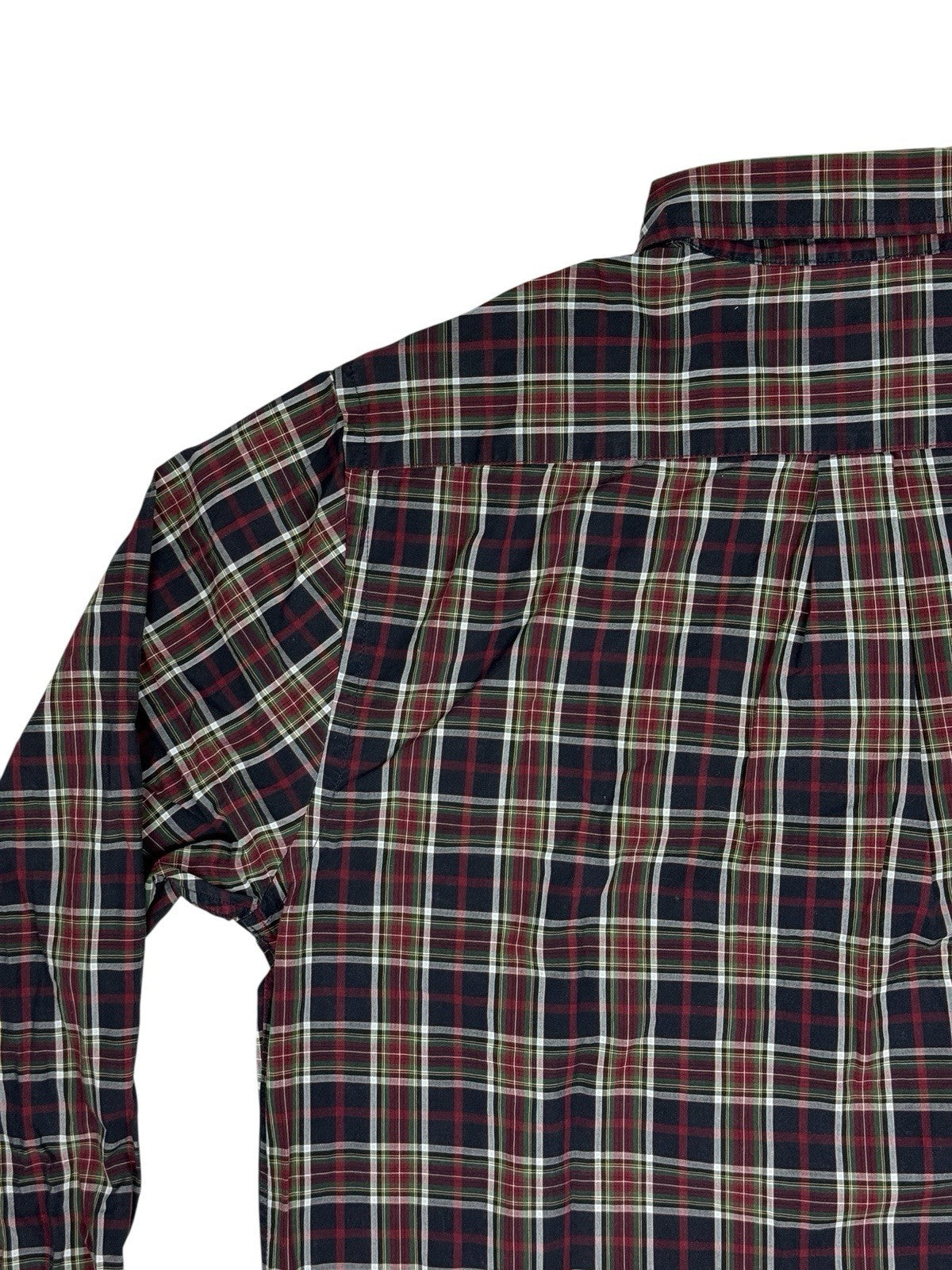 Dockers Multicoloured Plaid Cotton Collared Shirt Medium