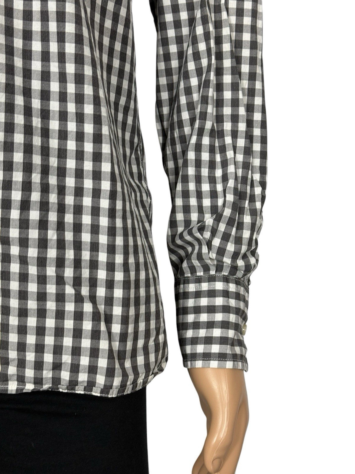 Tommy Hilfiger Grey Check Shirt Medium