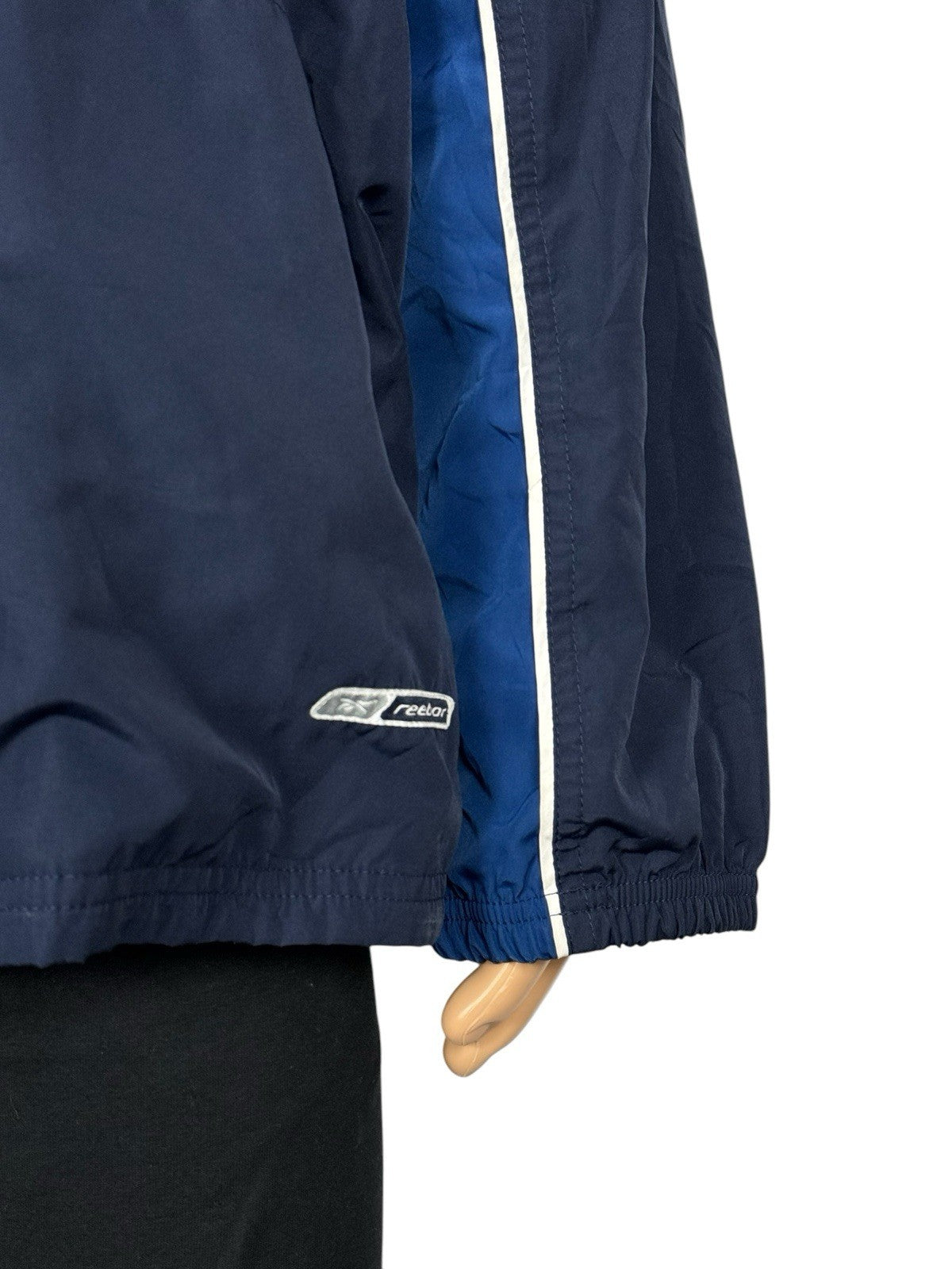 Reebok Vintage Blue Zip Track Jacket 2XL