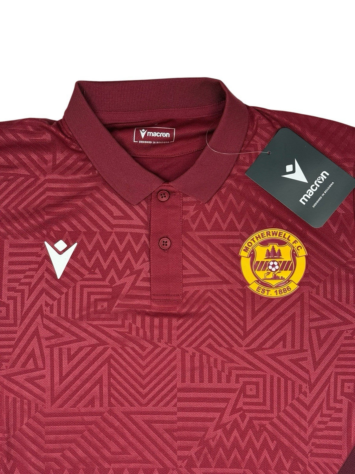Motherwell FC Burgundy Polo Top Small