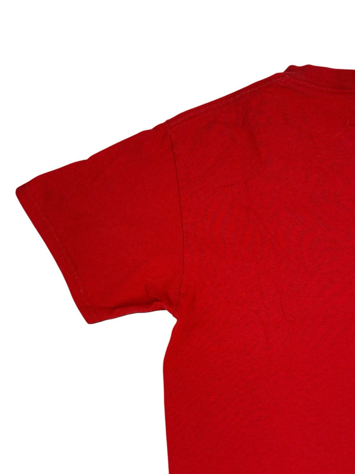 Retro Majestic Red Pro Football Hall of Fame Top Small