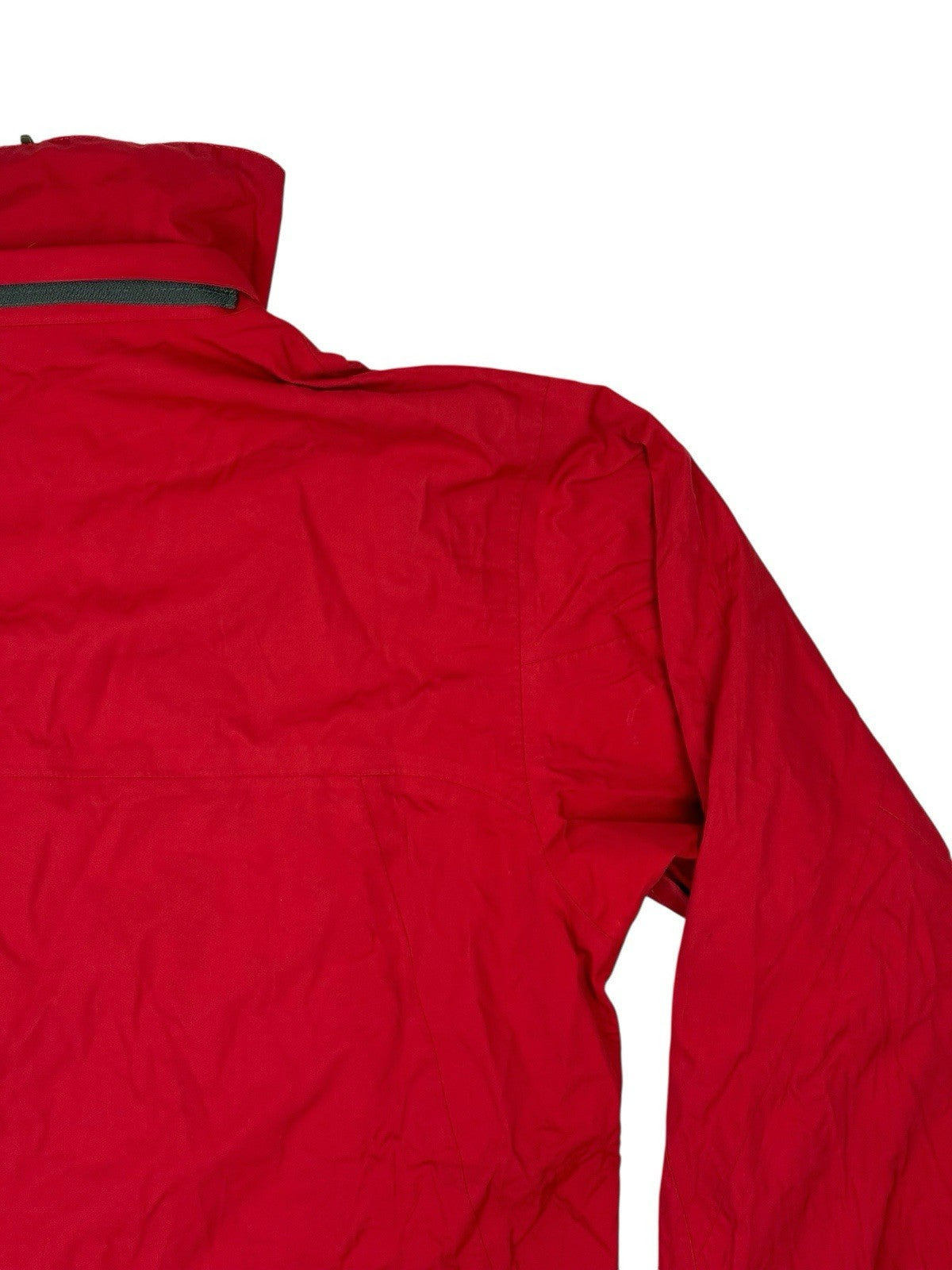 Columbia Red Omni-Tech Zip Rain Jacket Medium