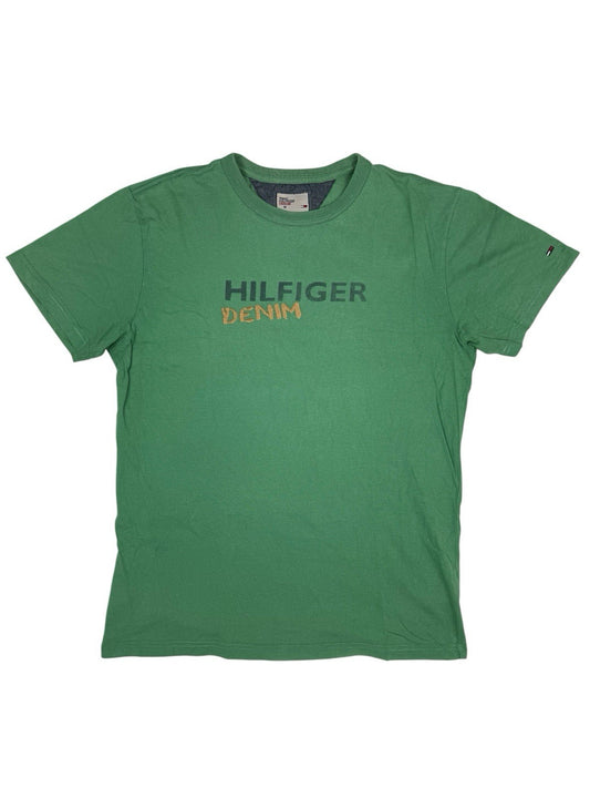 Tommy Hilfiger Retro Green Top Medium