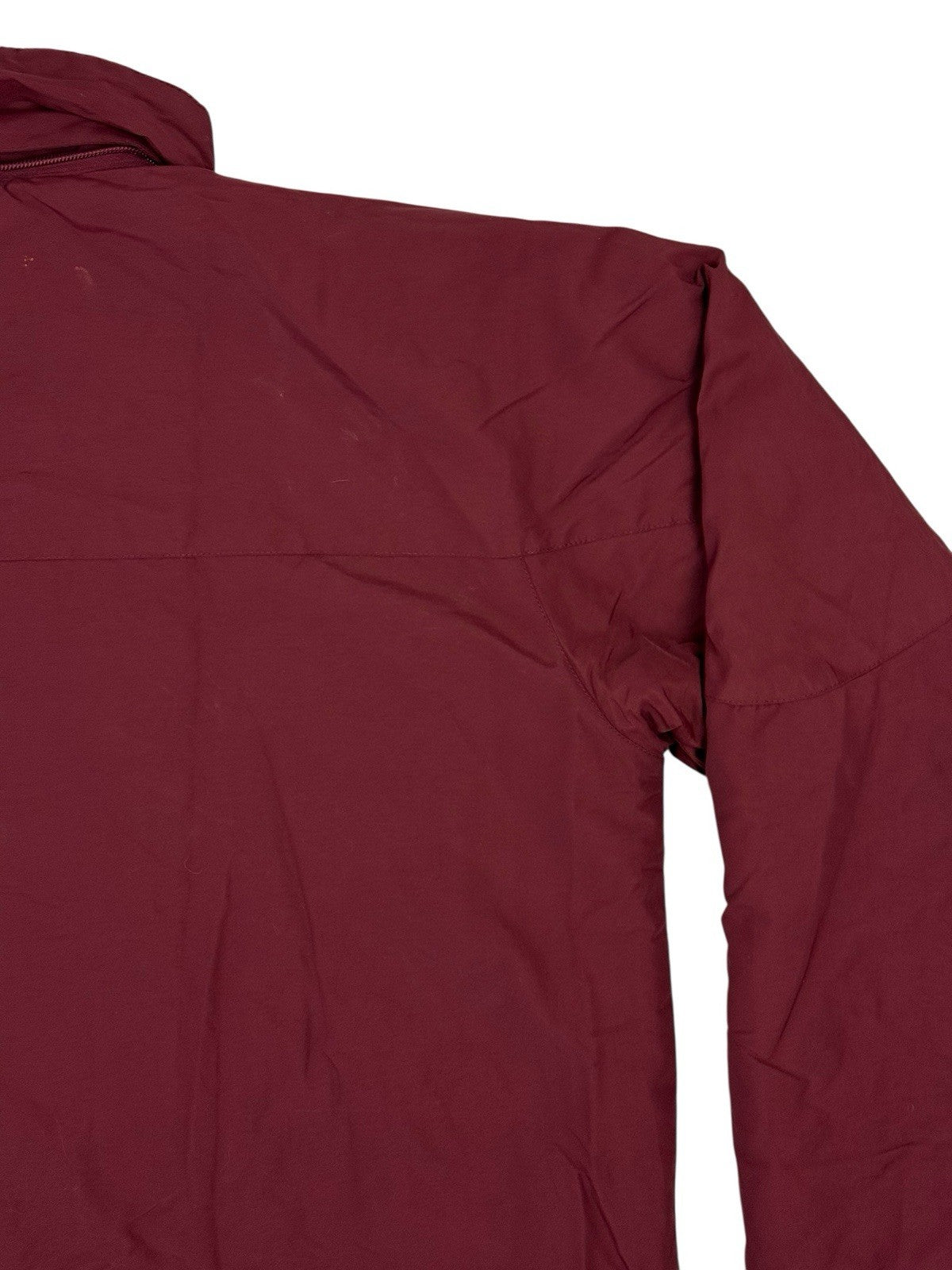 LL Bean Burgundy Primaloft Insulated Jacket Medium