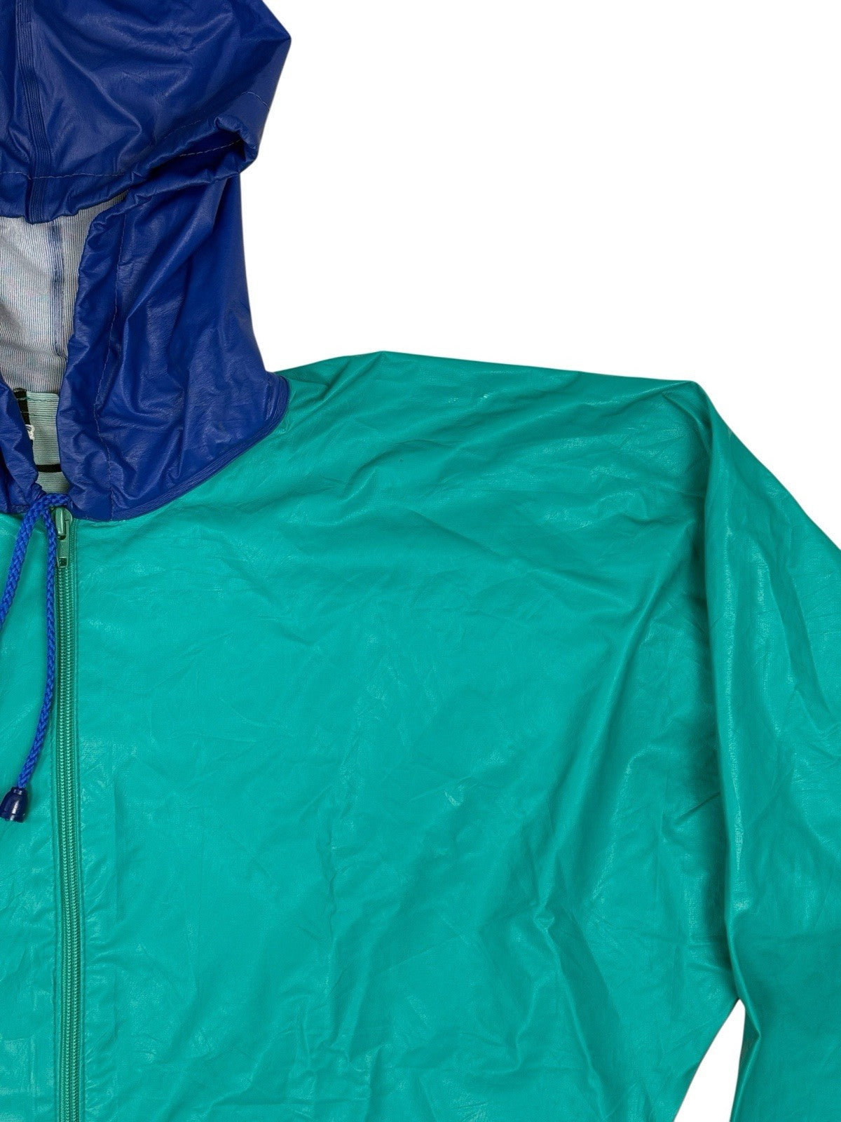 Helly Hansen Green Retro Zip Hooded Track Jacket XS