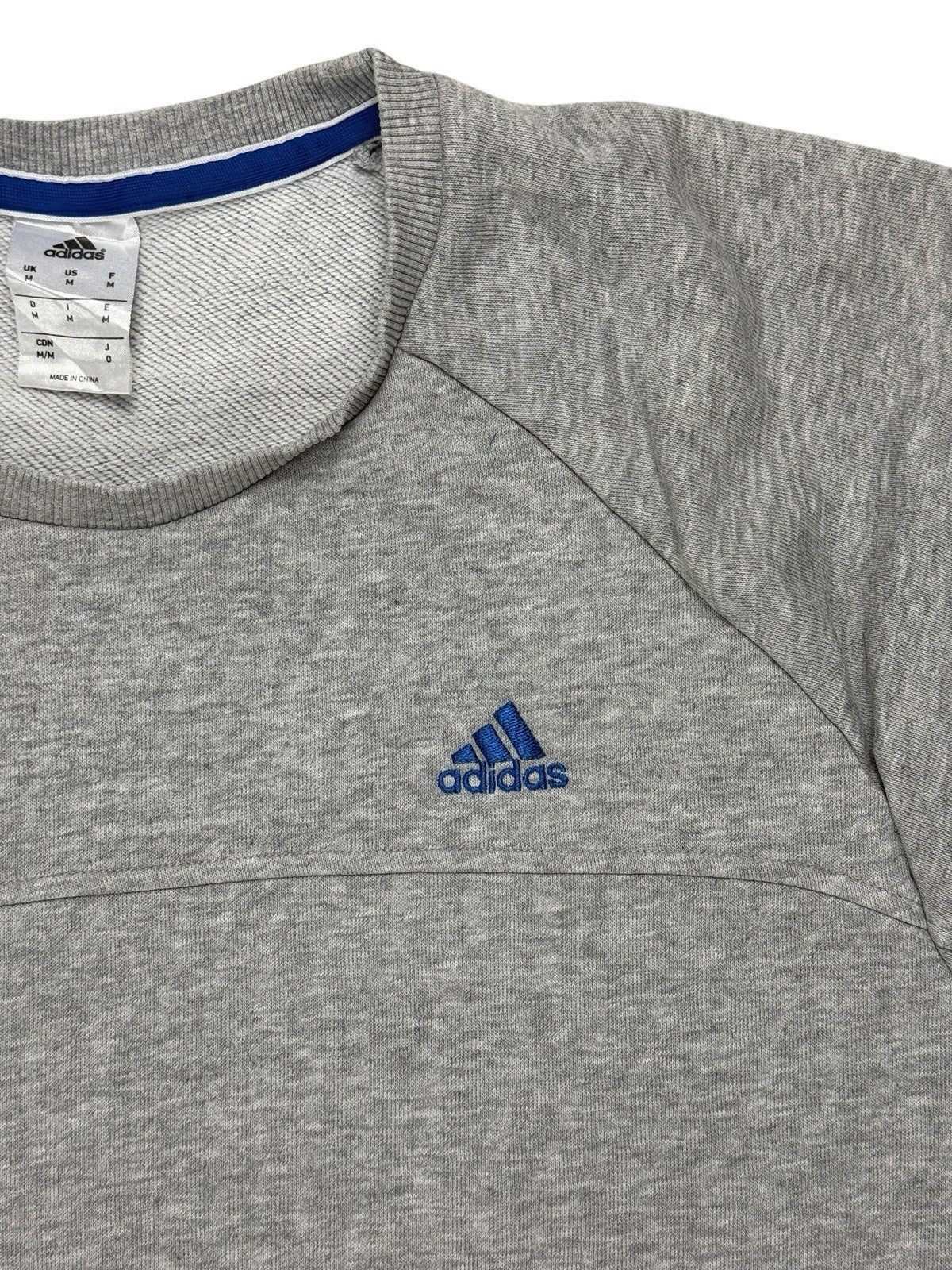 Adidas Grey Retro Jumper Medium