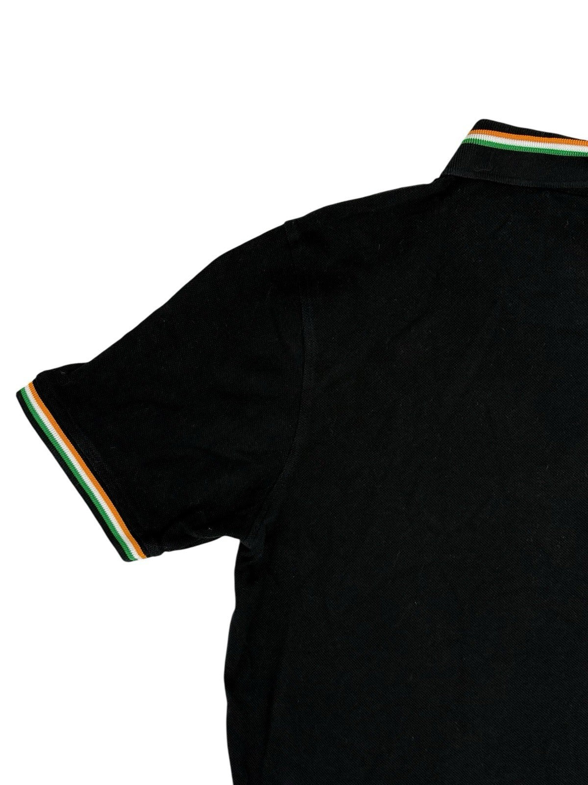 Celtic Football Club Black Cotton Polo Top Medium