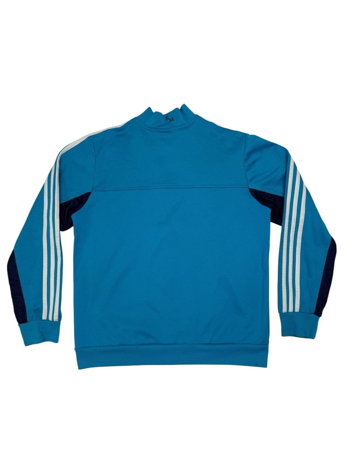 Adidas Real Madrid FC Blue Zip Track Jacket Youth XL (Age 15-16)