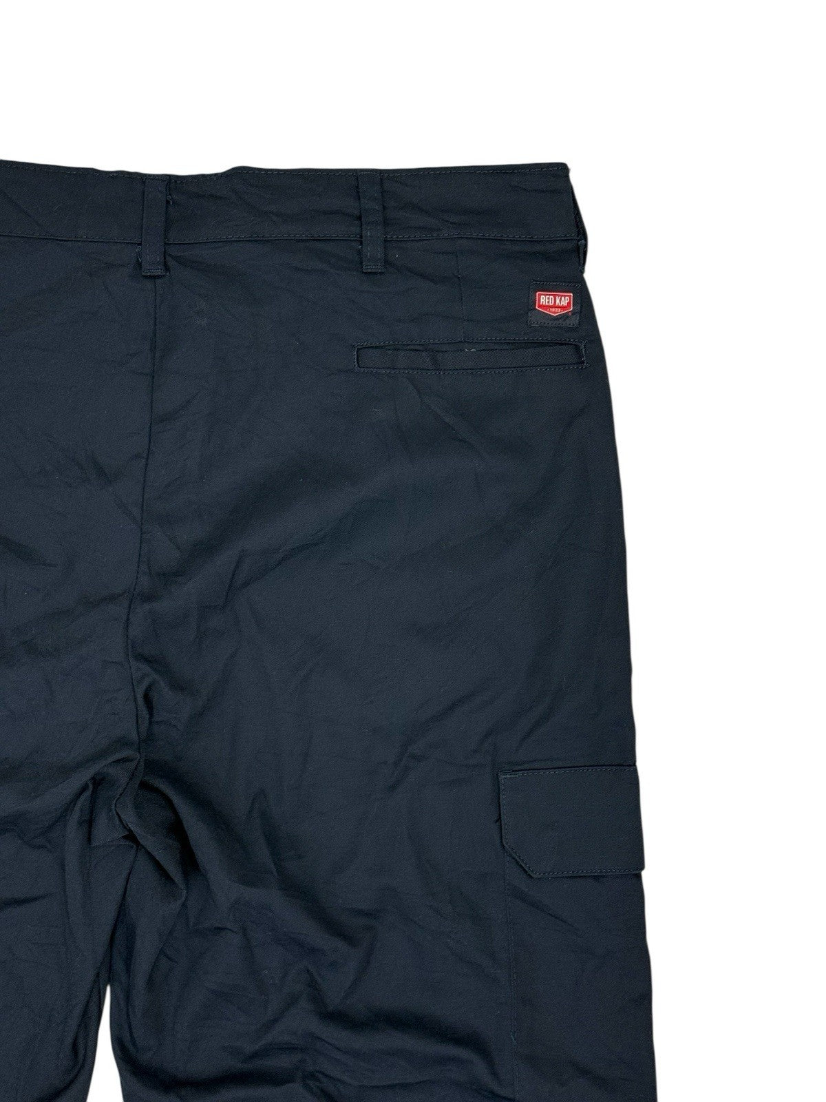 Red Kap Retro Blue Cargo Work Trousers 38W 30L