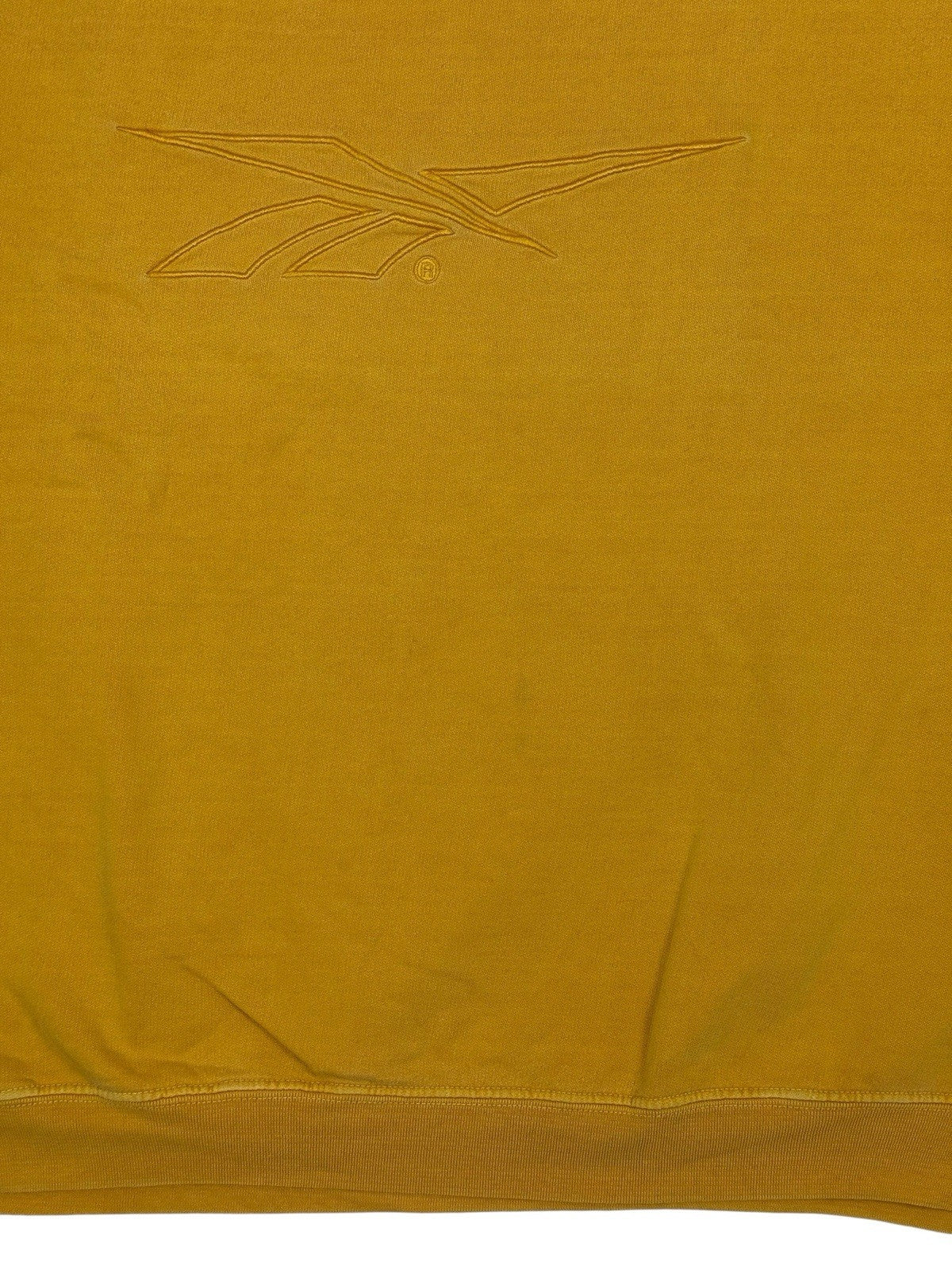 Reebok Vintage Yellow Embroidered Jumper XL