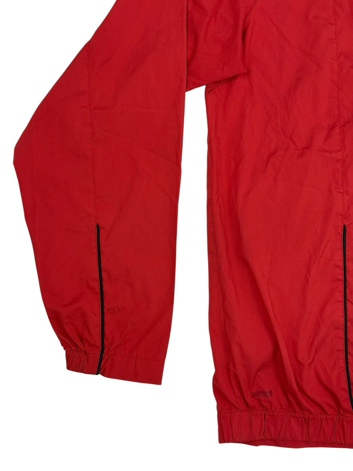 Adidas Retro Red 1/4 Zip Track Jacket Large
